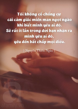 Rất ít lần trong đời bạn tìm được tình yêu như thế