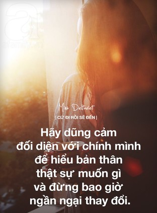 Hãy dũng cảm đối diện với chính mình