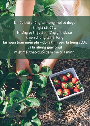 Những điều khiến chúng ta hài lòng vốn không tính phí