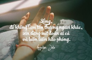 Sống đừng làm tổn thương người khác