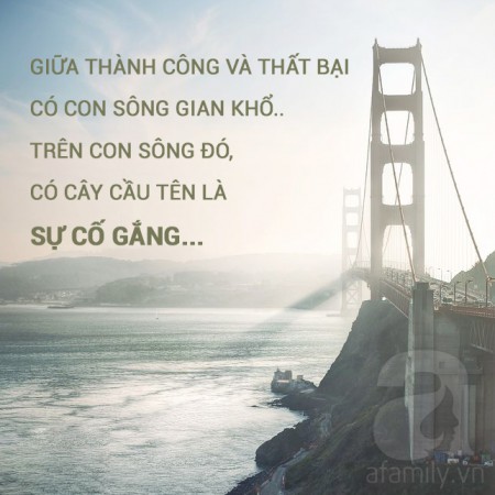 Có sự cố gắng sẽ vượt qua gian khổ