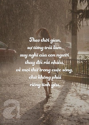 Suy nghĩ sẽ lớn lên theo thời gian