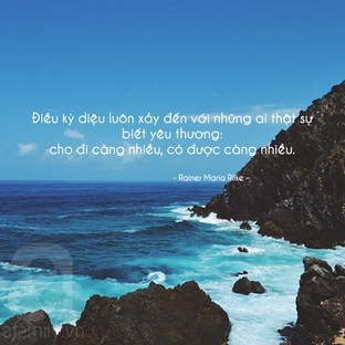 Hãy cho đi thật nhiều bạn sẽ nhận lại được càng nhiều