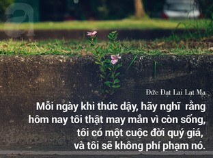 Trân trọng cuộc đời bạn đang có và đừng phí phạm nó