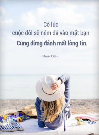 Khó khăn cũng đừng đánh mất niềm tin